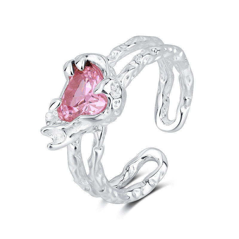 Fashion Elegant Heart Ring
