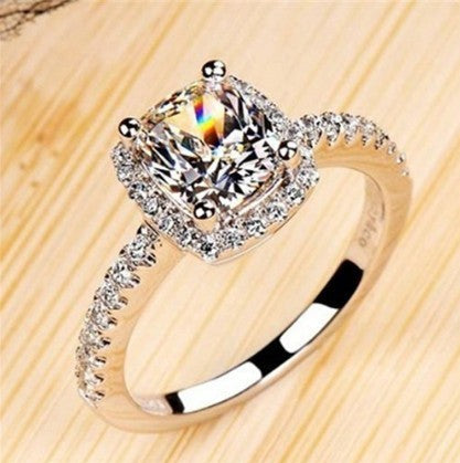 Trendy White Gold Bridal & Engagement Ring