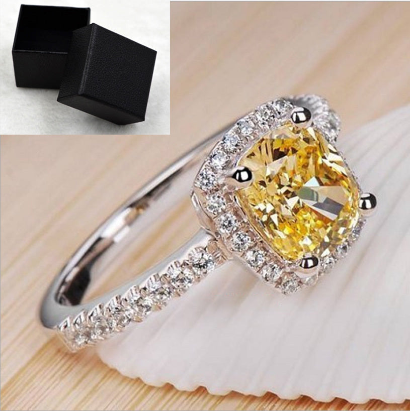 Trendy White Gold Bridal & Engagement Ring