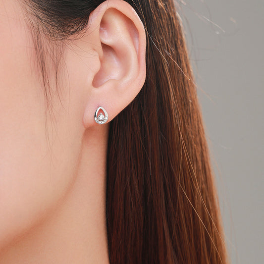 Elegant 925 Sterling Silver Drop Earrings