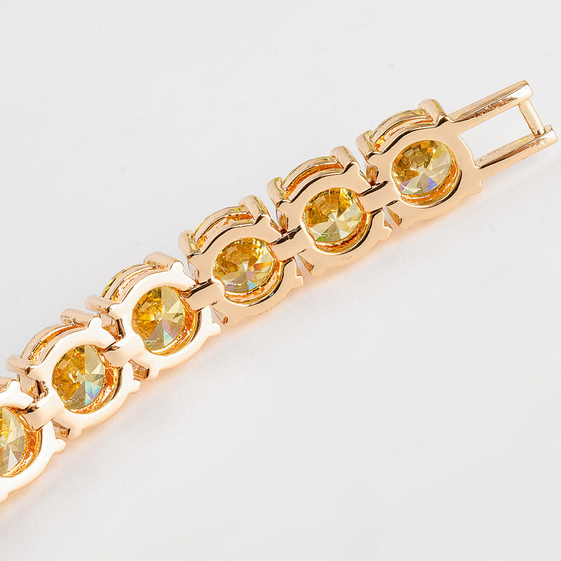 Zircon Electroplated Bracelet Fashion Radiation Protection