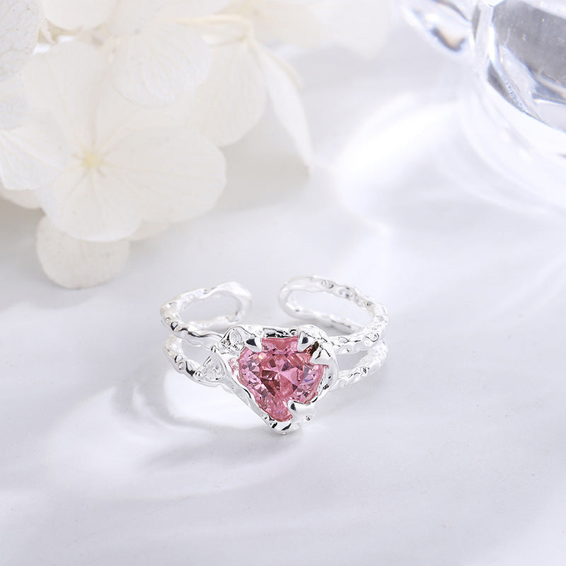 Fashion Elegant Heart Ring