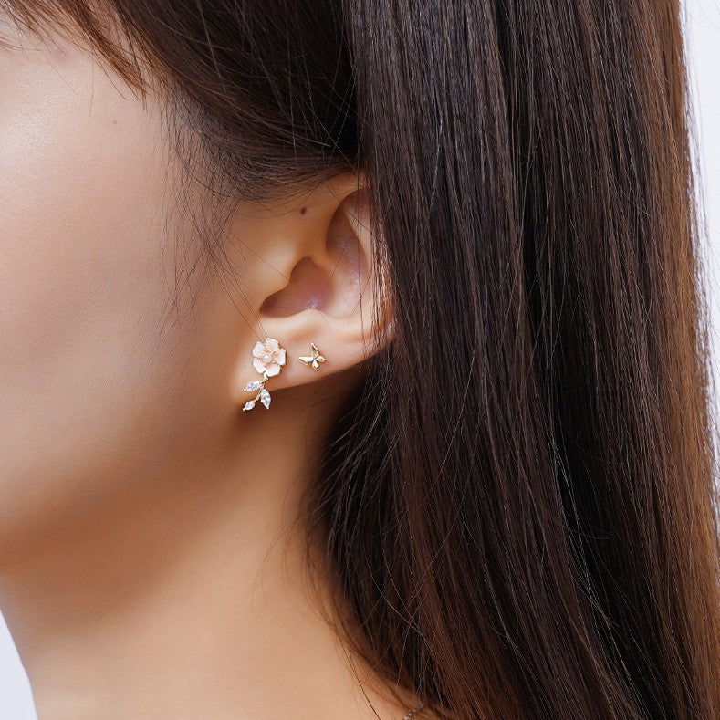 Trendy And Unique Flower Earrings