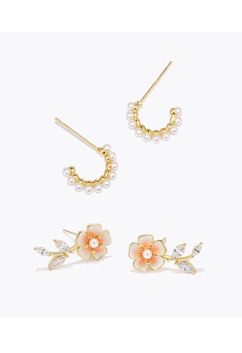 Trendy And Unique Flower Earrings