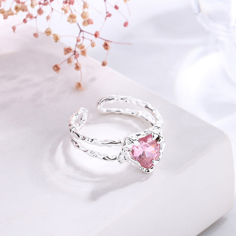 Fashion Elegant Heart Ring