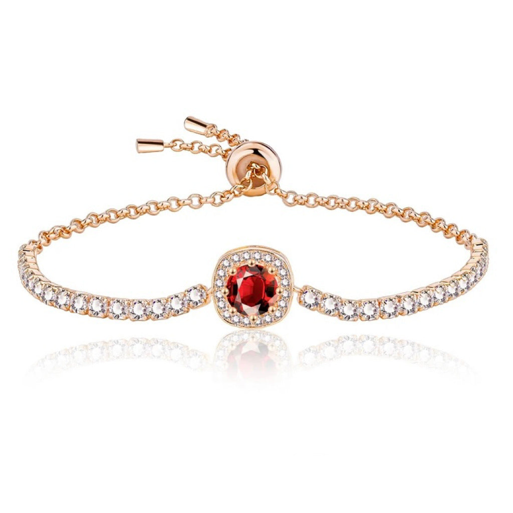 S925 Sterling Silver Moissanite Bracelet