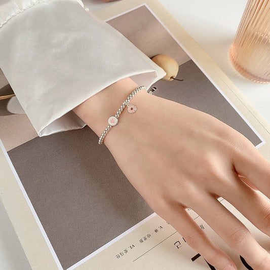 Cute Heart Donut Bracelet
