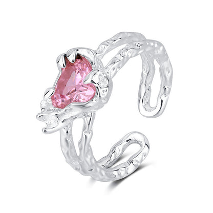 Fashion Elegant Heart Ring