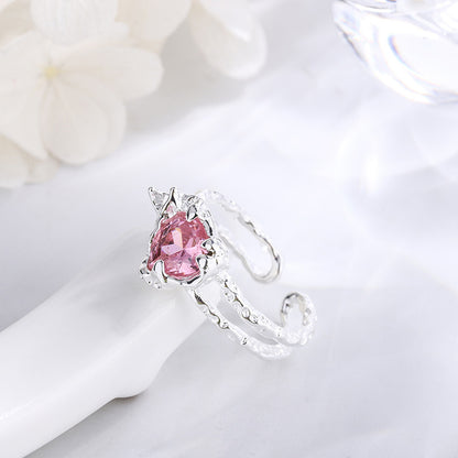 Fashion Elegant Heart Ring