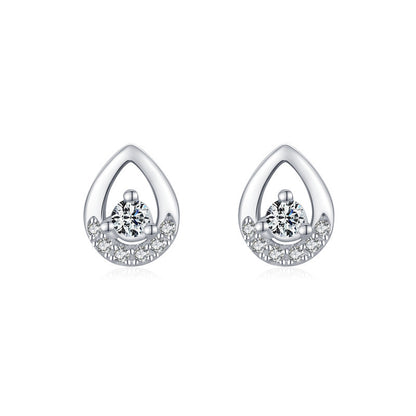 Elegant 925 Sterling Silver Drop Earrings