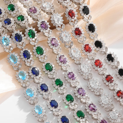 Zircon Inlay Women’s Trendy Bracelet