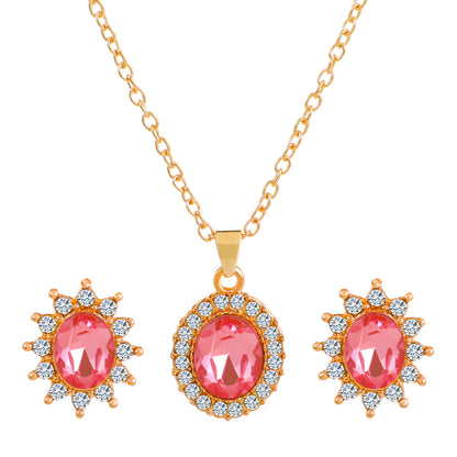 SUNFLOWER Necklace  And Earrings Set