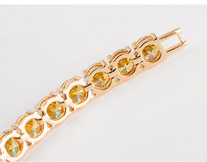 Zircon Electroplated Bracelet Fashion Radiation Protection